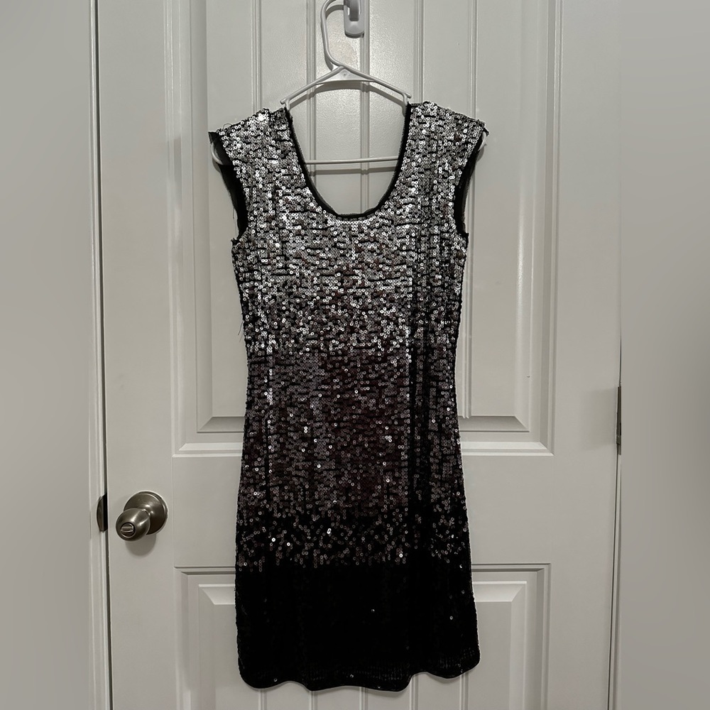 Ombré Sequin Cocktail Dress Size Small